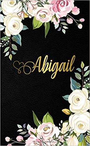 Abigail: Pretty 2020-2021 Two-Year Monthly Pocket Planner & Organizer with Phone Book, Password Log & Notes | 2 Year (24 Months) Agenda & Calendar | Floral & Gold Personal Name Gift for Girls & Women indir