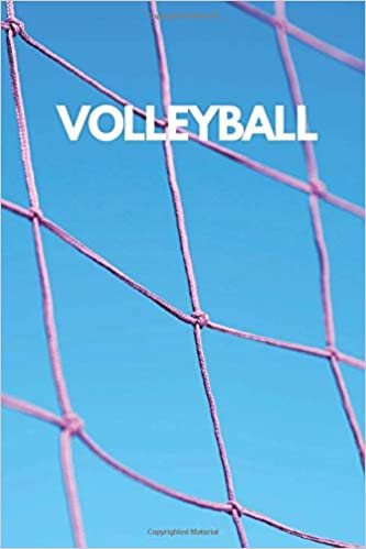 Volleyball: Sport notebook, Motivational , Journal, Diary (110 Pages, lined, 6 x 9) Cool Notebook gift for graduation, for adults, for entrepeneur, for women, for men , notebook for sport lovers