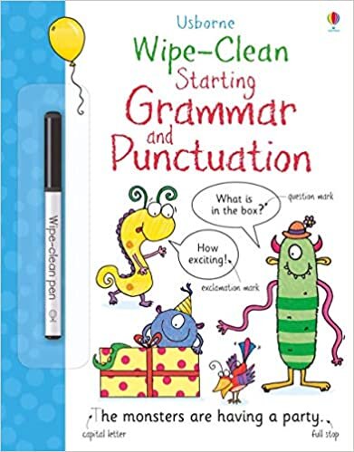Usborne - Wipe-Clean Starting Grammar and Punctuation