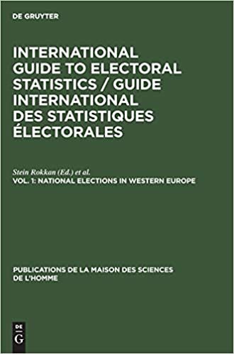 International Guide to Electoral Statistics / Guide international des statistiques électorales: National elections in Western Europe (Publications de la Maison des Sciences de l’Homme, Band 2): Vol. 1