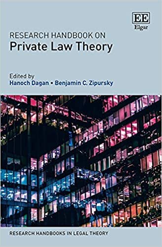 Research Handbook on Private Law Theory (Research Handbooks in Legal Theory Series)