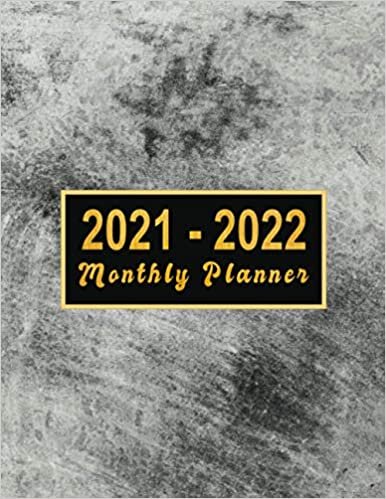 2021-2022 Monthly Planner: large see it bigger 2-year plan | Schedule Organizer - Agenda Plans For The Next Two Years, 24 Months Calendar with ... 2021 to Dec 2022 ) Flower Design for women