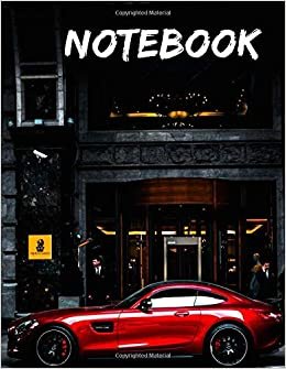 Mercedes-Benz V8 Bi-Turbo Notebook: Wide Ruled Notebook 120 pages 8.5x11",perfect for men, women, boys and girls and for any car lovers enthusiast