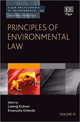 Principles of Environmental Law (Elgar Encyclopedia of Environmental Law, Band 6)