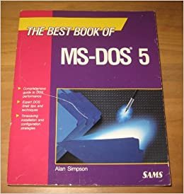 The Best Book of MS-DOS 5