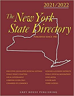 The New York State Directory 2021/2022: Print Purchase Includes 1 Year Free Online Access