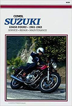 Suzuki GS650 Fours, 1981-83: Clymer Workshop Manual indir