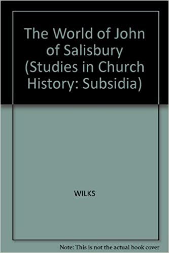 The World of John of Salisbury (STUDIES IN CHURCH HISTORY SUBSIDIA)