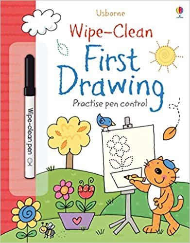 Usborne - Wipe-Clean First Drawing: 1