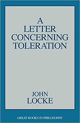 A Letter Concerning Toleration (Great Books in Philosophy)