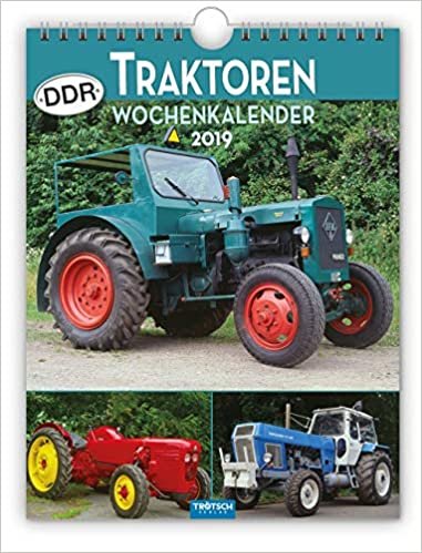 Wochenkalender "DDR-Traktoren" 2019 indir