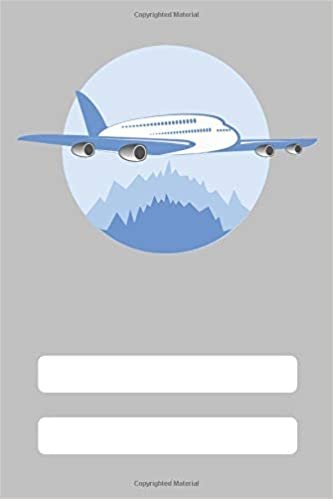 Airplane: Lined Journal Notebook for Everybody, Writing, Calculate, Drawing and Sketching (110 Pages, Lined, 6 x 9)(Great Notebooks)
