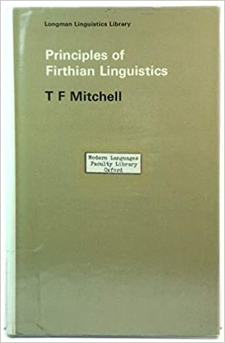 Principles of Firthian Linguistics