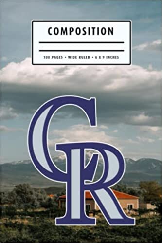 Weekly Planner Composition : Colorado Rockies Notebook- To My Baseball Son , To My Baseball Dad - Baseball Notebook #16 indir