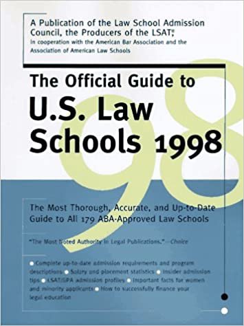 1998 Official Guide to U.S. Law Schools (Annual)