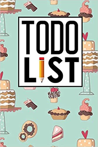 To Do List: Checklist Pages, To Do Diary, Daily To Do Notepad, To Do List Simple, Agenda Notepad For Men, Women, Students & Kids, Cute Baking Cover: Volume 84 (To Do List Notebook) indir