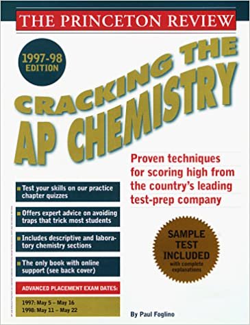 Cracking the Ap: Chemistry Exam 1997-98 (Annual)