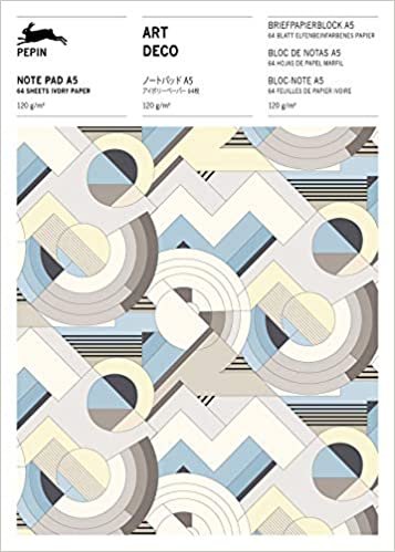 Art Deco: A5 Note Pad (Multilingual Edition): Note Pad A5 (Writing Paper Note Pad A5)