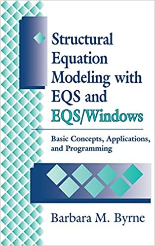 Structural Equation Modeling with EQS and EQSs-WINDOWS : Basic Concepts, Applications, and Programming