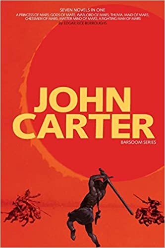 John Carter: Barsoom Series (7 Novels) a Princess of Mars; Gods of Mars; Warlord of Mars; Thuvia, Maid of Mars; Chessmen of Mars; M indir