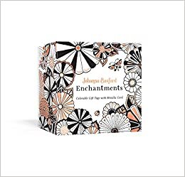 Johanna Basford Enchantments: Colorable Gift Tags with Metallic Cord indir