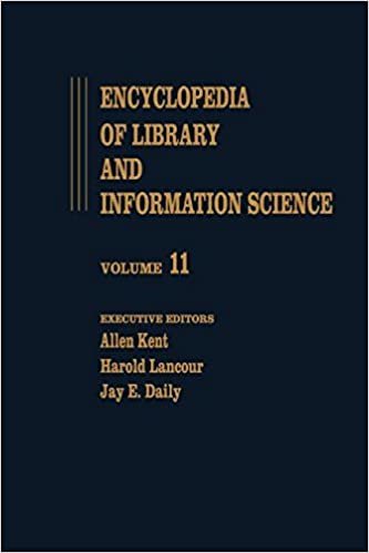 Encyclopedia of Library and Information Science: Volume 11 - Hornbook to Information Science and Automation Division (ISAD): ALA: 011 (Library and Information Science Encyclopedia) indir