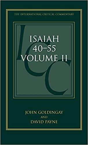 Isaiah 40-55: A Critical and Exegetical Commentary: v. 2 (International Critical Commentary)