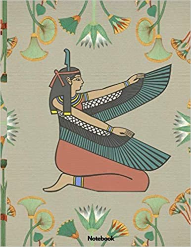 notebook: creative egyptain style planner agenda diary journal stationery school office supplies for Journal, Doodling, Sketching and Notes "8.5 x 11" 100 lined Pages indir