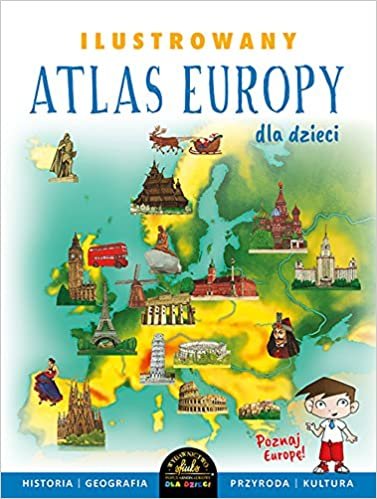 Ilustrowany Atlas Europy dla dzieci indir