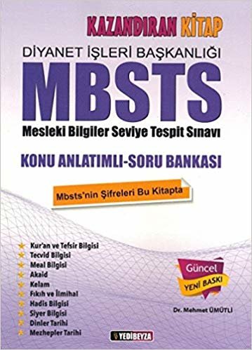 2019 Diyanet İşleri Başkanlığı MBSTS (Mesleki Bilgiler Seviye Tespit Sınavı) Konu Anlatımlı Soru Bankası