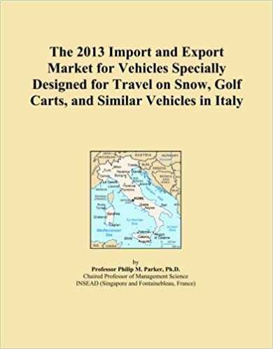 The 2013 Import and Export Market for Vehicles Specially Designed for Travel on Snow, Golf Carts, and Similar Vehicles in Italy indir