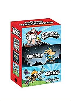 Dav Pilkey's Hero Collection: 3-Book Boxed Set (Captain Underpants #1, Dog Man #1, Cat Kid Comic Club #1) indir