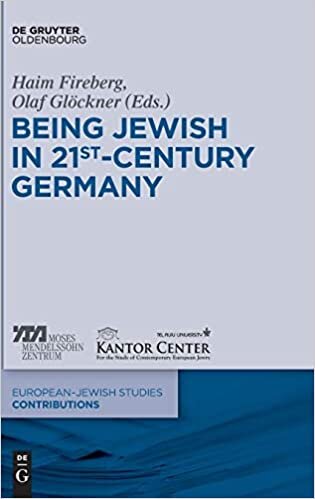 Being Jewish in 21st-Century Germany (Europaisch-judische Studien - Beitrage) indir