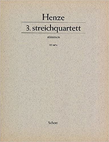 3. String Quartet Musique d'Ensemble-Ensemble de Partitions