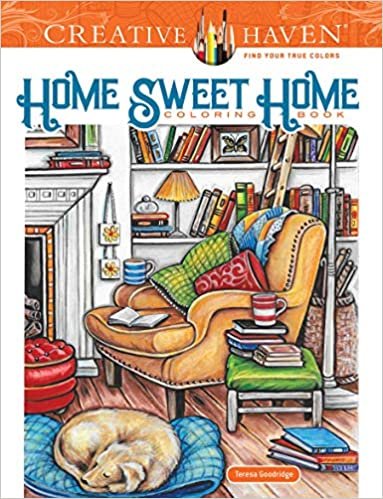 Creative Haven Home Sweet Home Coloring Book indir