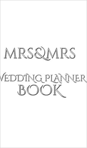 Mrs and Mrs Wedding planner journal Book indir