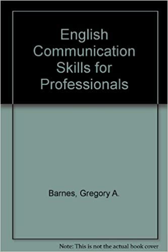 English Communication Skills for Professionals indir