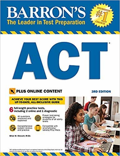 Barron's ACT 3rd Edition with Bonus Online Tests