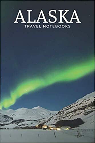 Alaska: Travel Notebook, Journal, Diary (110 Pages, Blank, 6 x 9) indir
