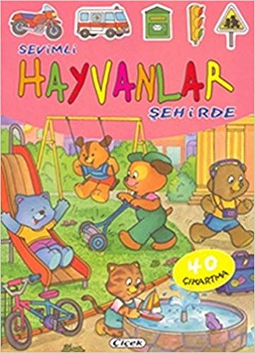 Sevimli Hayvanlar Çıkartmalı: Sevimli Hayvanlar Şehirde indir