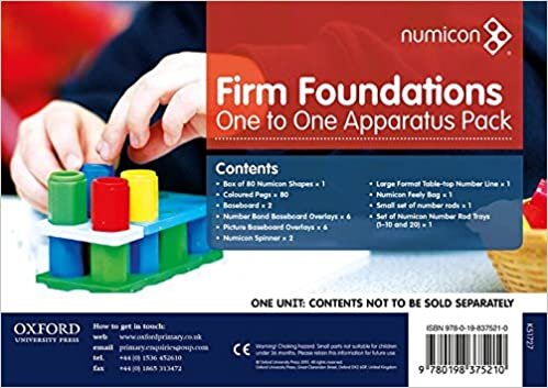 Numicon: Firm Foundations One to One Apparatus Pack