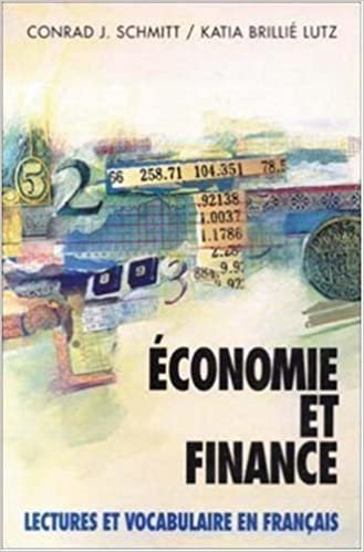 Economie Et Finance: Lectures Et Vocabulaire En Francais: Economics and Finance (Schaum's Foreign Language Series)