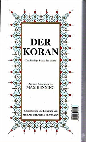 Der Koran (Almanca K.Kerim ve Meali-Küçük Boy)