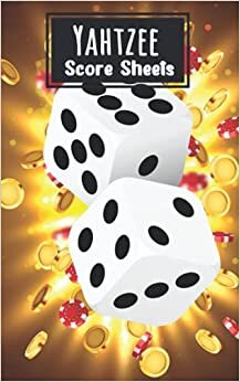 Yahtzee Score Sheets: 100 Large Score Sheet Pages For Scorekeeping Gift Idea For Your Friends, Triple Yahtzee Score Record Notebook: ( ahtzee Score Cards with Size 6 x 9 inches) indir