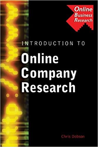 Introduction to Online Company Research