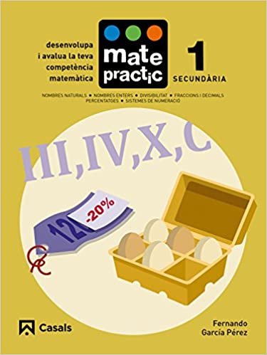 Quadern Matepractic 1 Secundària (Matepractic català, Band 1)