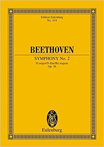 Symphony No.2 Op. 36 in D Major. Miniature Score indir