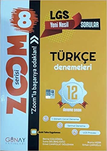 Günay 8.Sınıf LGS ZOOM Türkçe 12'li Deneme