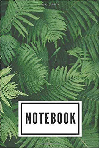 NOTEBOOK 6 x 9 Lined Journal: Series Notebooks - Medium Organizer- 100 Pages - Minimalist Cover - Great Gift - Eco-Friendly Paper - Writing and ... - Forest - Nature - Travel Book - Tree -
