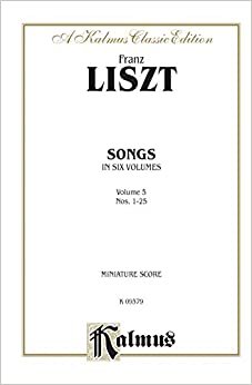 Songs, Vol 5: German Language Edition (Kalmus Edition) indir